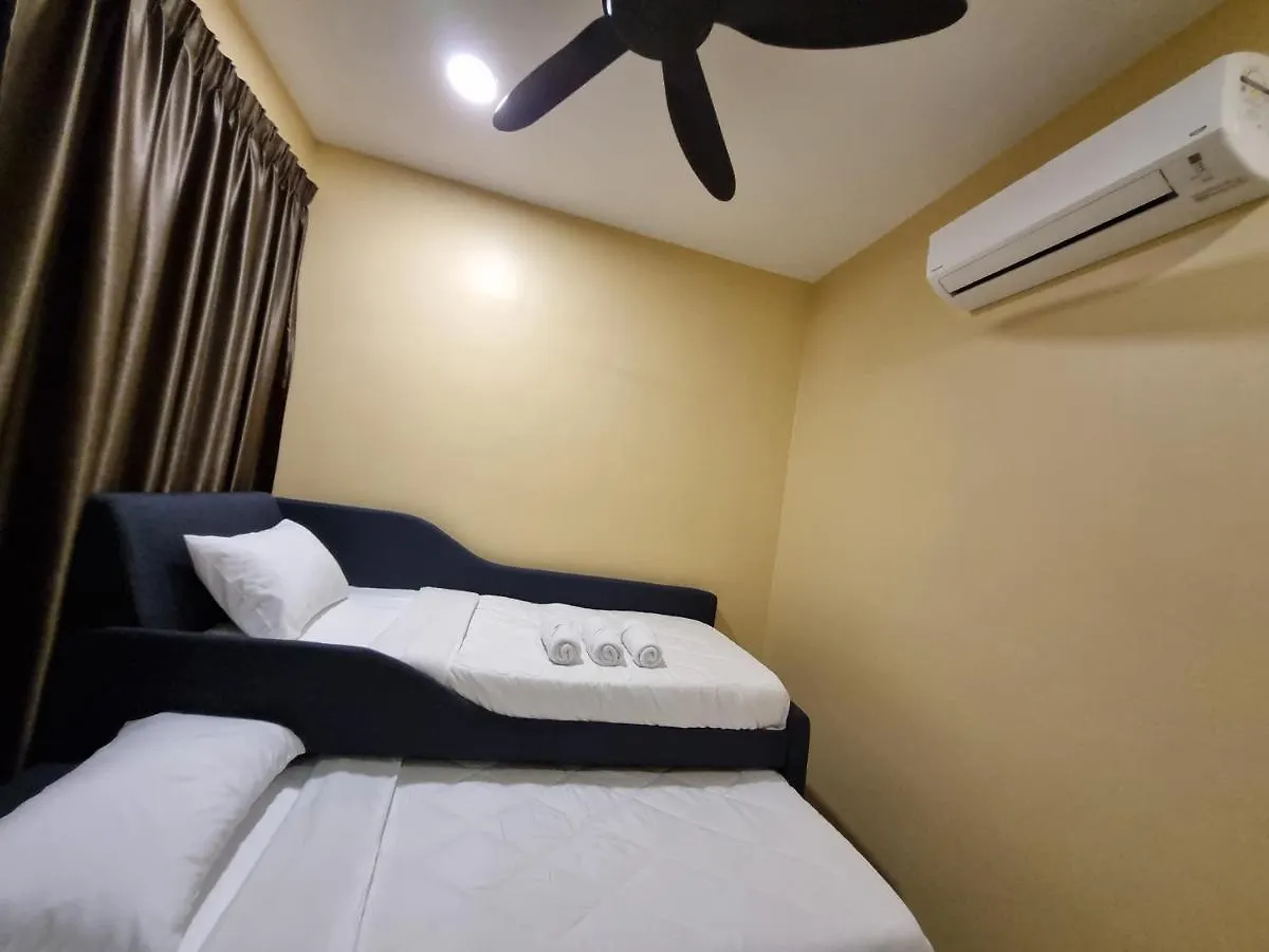 Eid2 Sks Habitat Larkin-3Br Family Friendly Up To 10Pax - 9 Beds- Free Wifi Pool Parking Gym & Preminum Facilities Appartement Johor Bahru Maleisië