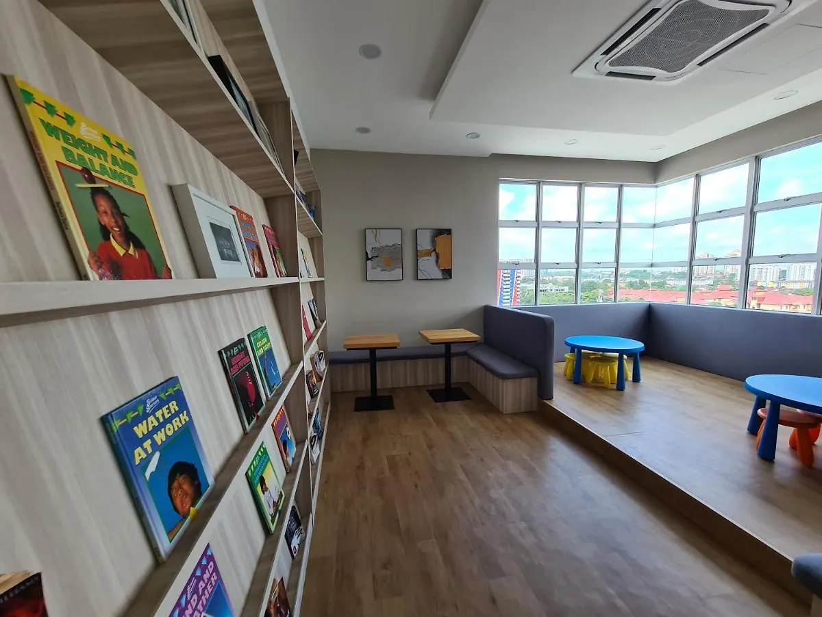 Eid2 Sks Habitat Larkin-3Br Family Friendly Up To 10Pax - 9 Beds- Free Wifi Pool Parking Gym & Preminum Facilities Appartement Johor Bahru