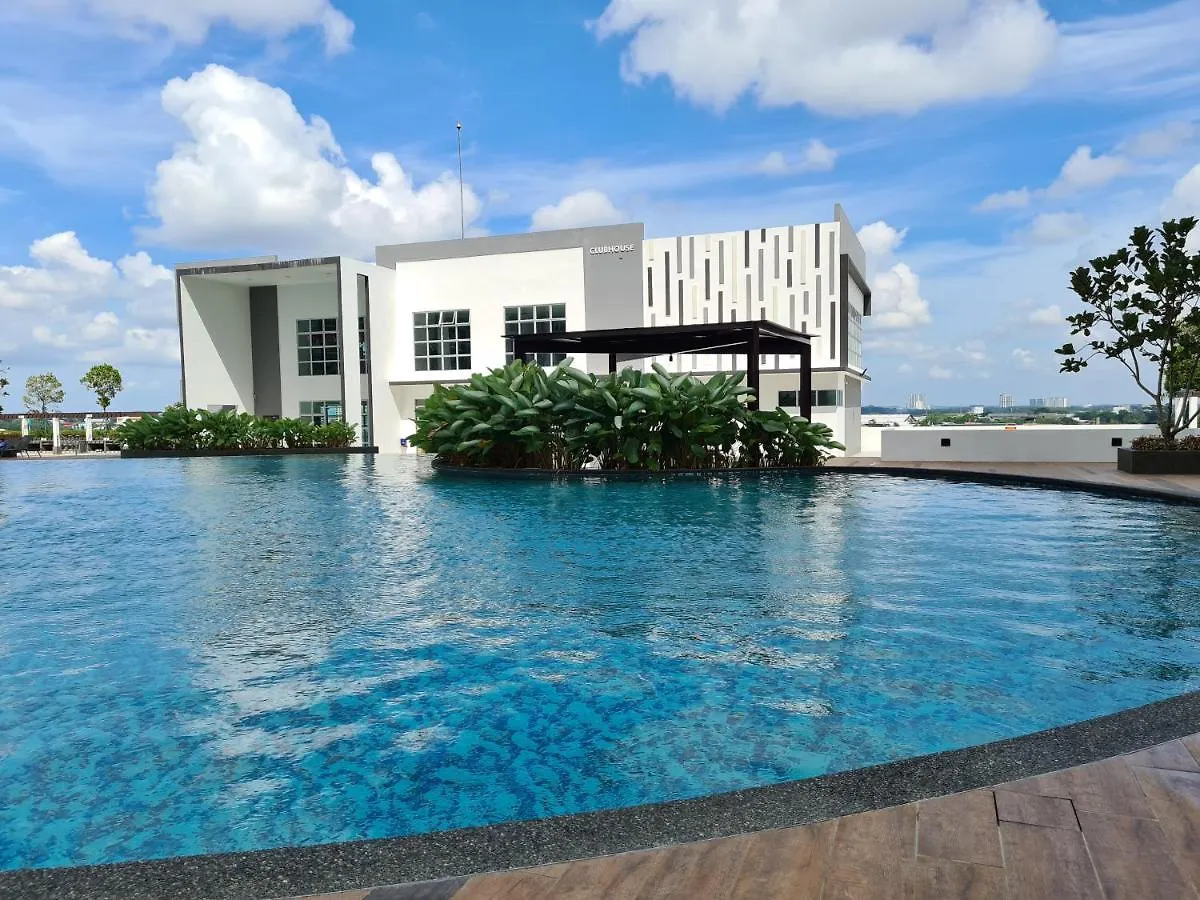 Eid2 Sks Habitat Larkin: Spacious Family Suite with Premium Amenities Johor Bahru